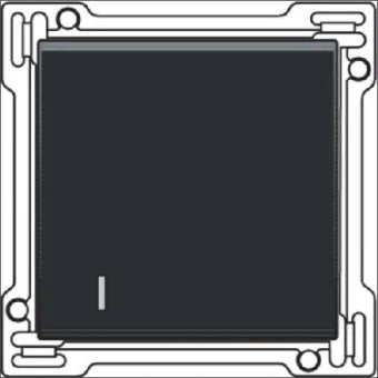 NIKO 200-60005 Bedienelement / Zentralplatte Schalterprogramm 45 mm