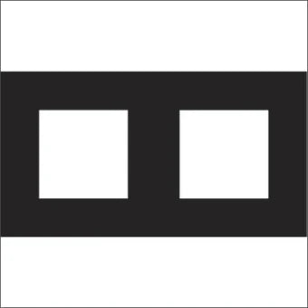 NIKO 200-76800 Afdekraam schakelmateriaal