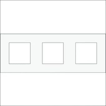 NIKO 241-76700 Abdeckrahmen Schalterprogramm 8.9 mm