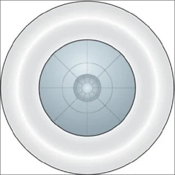 NIKO 350-20078 Bewegings-/aanwezigheidsschakelaar compleet