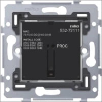 NIKO 122-32002 Bedienelement / Zentralplatte Schalterprogramm 45 mm