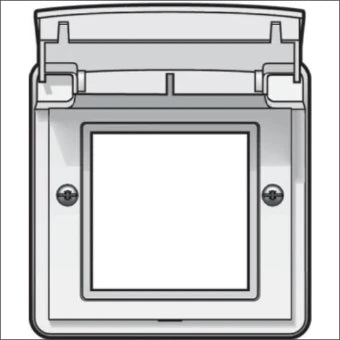 NIKO 701-85000 Inbouwunit leeg