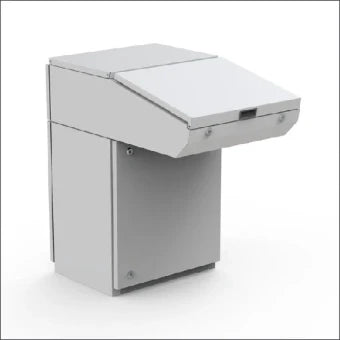NVENT HOFFMAN BDP10R5 Dak-/vloerelement voor kast/lessenaar