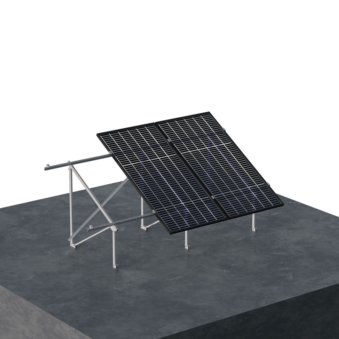 Montagesystem Inclinada 40V para Instalación en Suelo