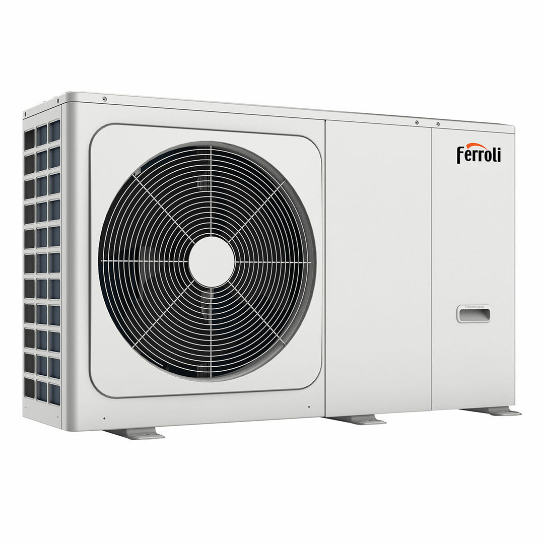 Ferroli Omnia M 3.2 – Luft-Wasser-Wärmepumpe (Monoblock), 8,4 kW, R32, A++, Wechselstrom