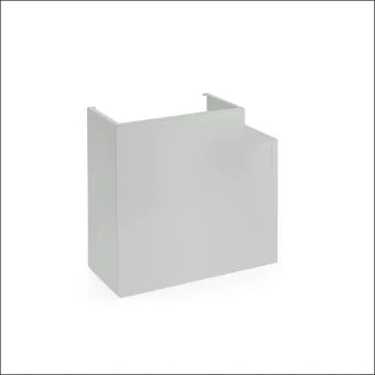 OBO 6132767 Verticaal hoekstuk wandgoot 180 mm