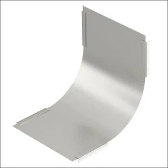OBO 7130905 Deksel Bogen/Eckstueck Kabeltragsystem 100 mm