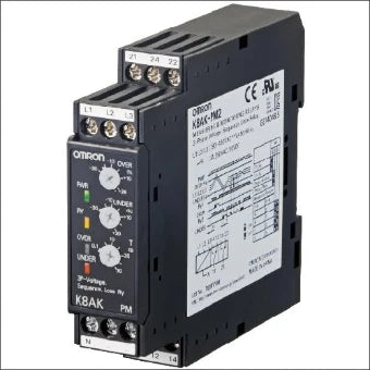 OMRON K8AK0025R Fasebewakingsrelais 22.5 mm