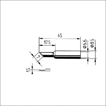ERSA E832AD/SB Soldeerpunt