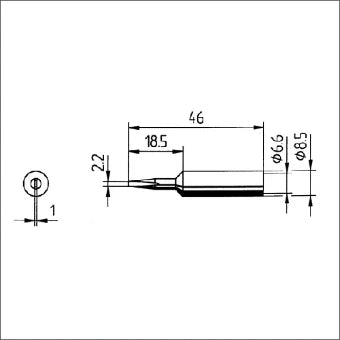 ERSA E832CD/SB Soldeerpunt