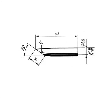 ERSA E832GDLF/SB Soldeerpunt