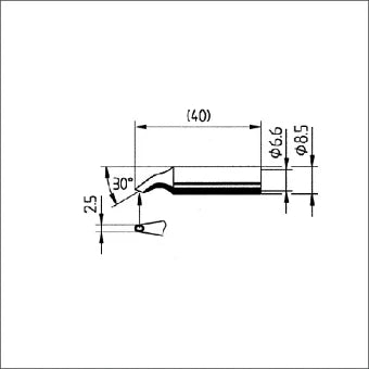 ERSA E832HD/SB Soldeerpunt