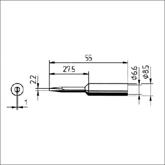 ERSA E832KD/SB Soldeerpunt