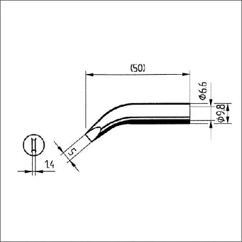 ERSA E832RD/SB Soldeerpunt
