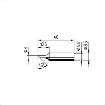 ERSA E832TDLF/SB Soldeerpunt