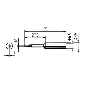ERSA E832YD/SB Soldeerpunt