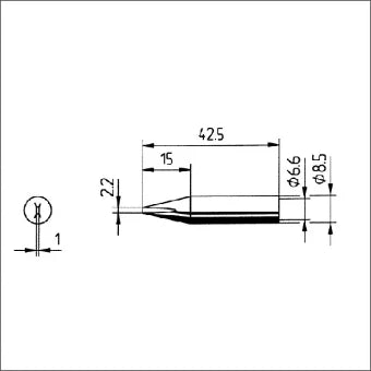 ERSA E842CD/SB Soldeerpunt