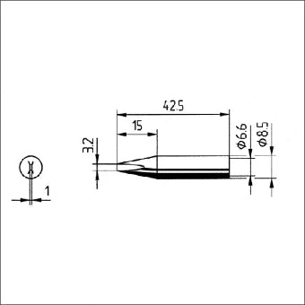 ERSA E842ED/SB Soldeerpunt