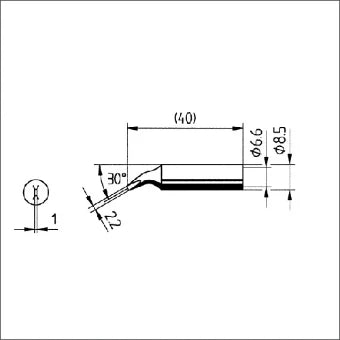 ERSA E842JD/SB Soldeerpunt