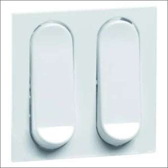 PEHA 00022711 Bedienelement / Zentralplatte Schalterprogramm 70 mm