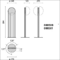 PIL 005747 Decken-/Wandleuchte