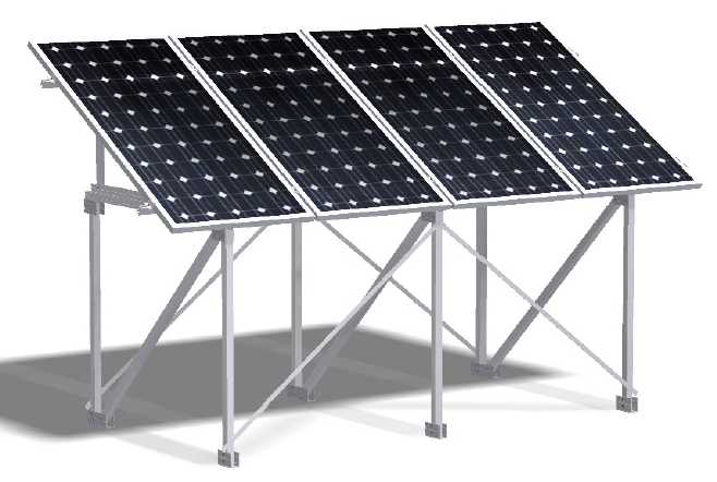 Subestructura elevada para triángulos 41V