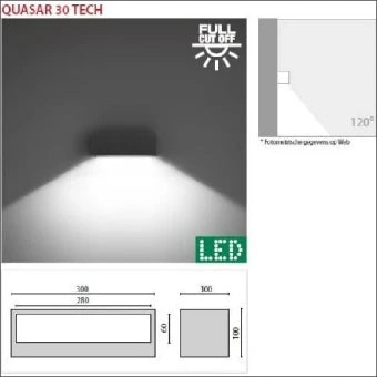 PIL 303554 Decken-/Wandleuchte 100 mm