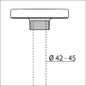PIL 304095 Tuin-/ voetpadLeuchte 75 mm