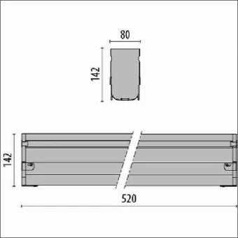 PIL 310525 Inbouwdoos Leuchte