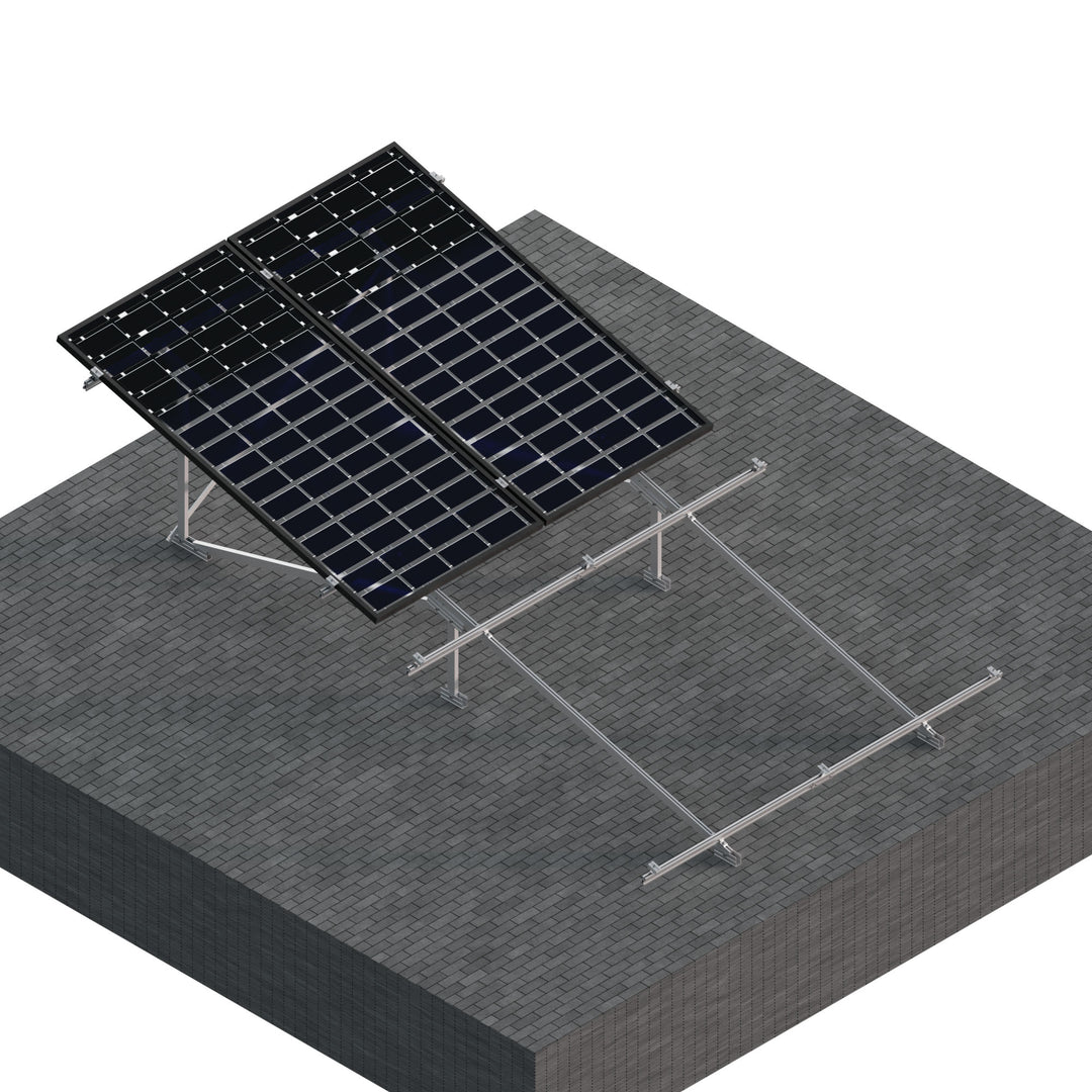 Montagesystem Inclinada 42V para Cubierta Plana