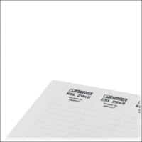 PHOENIX 1004348 Tekstplaathouder 9.5 mm
