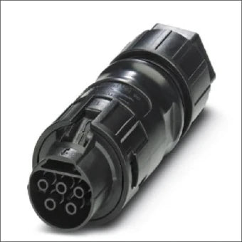 PHOENIX 1410656 Ronde connector, veldzijdig confectioneerbaar (industrieconnector)
