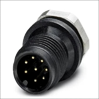 PHOENIX 1436440 Ronde connector, veldzijdig confectioneerbaar (industrieconnector)