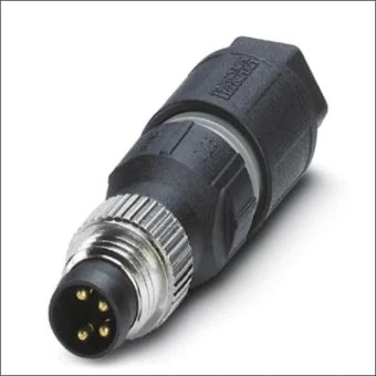 PHOENIX 1441037 Ronde connector, veldzijdig confectioneerbaar (industrieconnector)