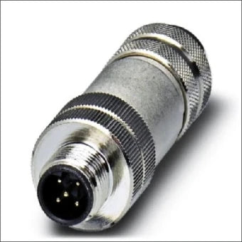 PHOENIX 1507764 Ronde connector, veldzijdig confectioneerbaar (industrieconnector)