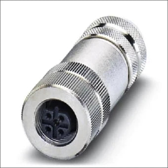 PHOENIX 1507777 Ronde connector, veldzijdig confectioneerbaar (industrieconnector)