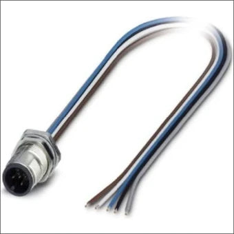 PHOENIX 1551888 Ronde connector, veldzijdig confectioneerbaar (industrieconnector)