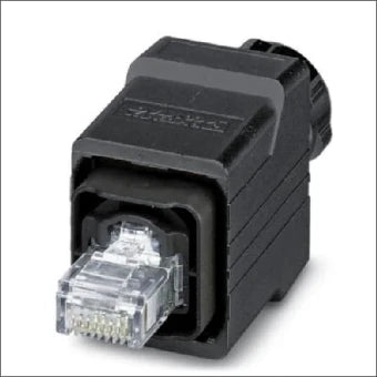 PHOENIX 1608126 Ronde connector, veldzijdig confectioneerbaar (industrieconnector)