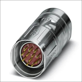 PHOENIX 1619453 Ronde connector, veldzijdig confectioneerbaar (industrieconnector)