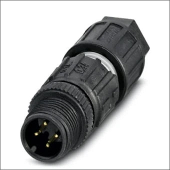 PHOENIX 1641714 Ronde connector, veldzijdig confectioneerbaar (industrieconnector)
