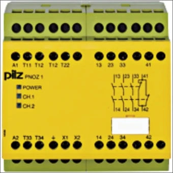 PILZ 775650 Relais fuer bewaking van veiligheidsstroomcircuits 90 mm