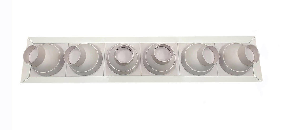 Escoclima Düsenplatte für ebene Flächen mit 6 Düsen BI-ER RP03106