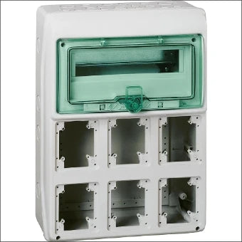 SCHNEIDER 13181 Groepenkast, leeg