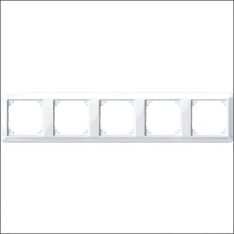 SCHNEIDER 388525 Abdeckrahmen Schalterprogramm 10.1 mm