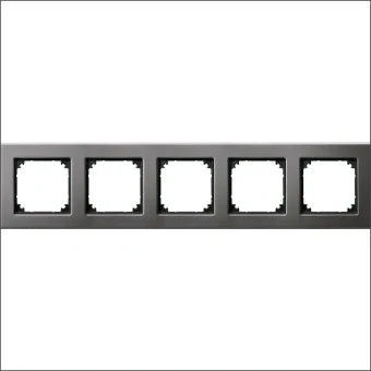 SCHNEIDER 475514 Abdeckrahmen Schalterprogramm 10.1 mm
