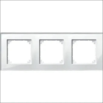 SCHNEIDER 489319 Abdeckrahmen Schalterprogramm 10.1 mm