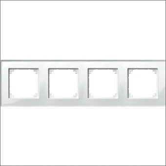SCHNEIDER 489419 Abdeckrahmen Schalterprogramm 10.1 mm