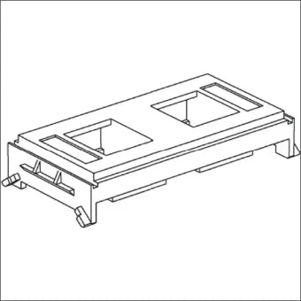 SCHNEIDER 5971812 Bauteil / Zentralplatte Kommunikations-Schalterprogramm
