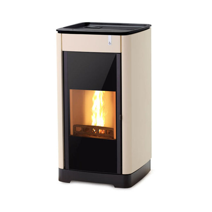 Girolami Furni 14 avorio – Holzofen (wasserführend), 15 kW, Elfenbein