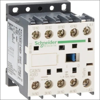 SCHNEIDER CA3KN40BD Hulpcontact, relais 45 mm